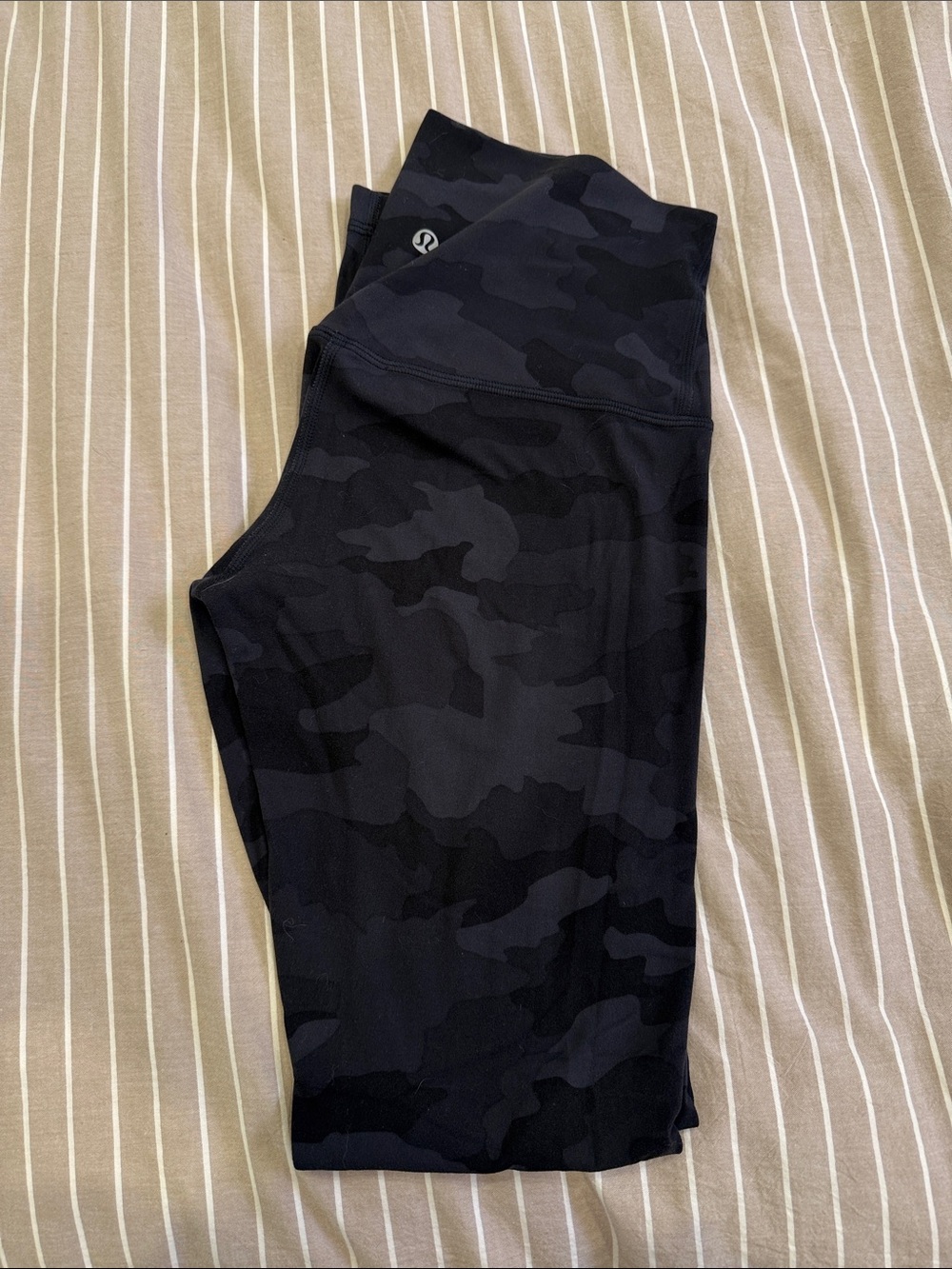 lululemon Black Tonal Camo Leggings